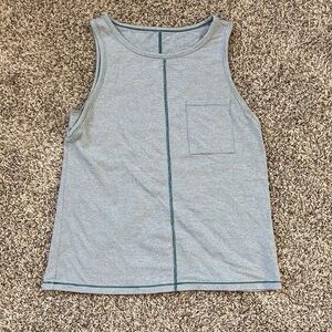 Lucy tank top striped Athletic blue & white size medium